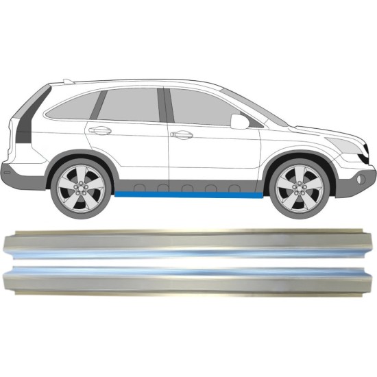 Réparation bas de caisse pour Honda CR-V 2006-2011 / Gauche+Droit / Ensemble 14771