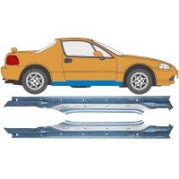 Panneau de réparation du seuil pour Honda Civic Del Sol 1992-1998 / Gauche+Droit / Ensemble 10537