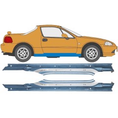 Panneau de réparation du seuil pour Honda Civic Del Sol 1992-1998 / Gauche+Droit / Ensemble 10537