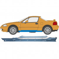 Réparation bas de caisse pour Honda Civic CRX Del Sol 1992-1998 / Gauche 6184