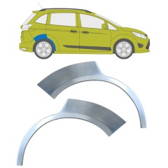 Panneau de réparation arc d'aile arrière pour Ford C-Max 2010-2019 Grand / Gauche+Droit / Ensemble 15875