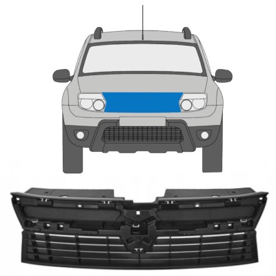 Grille de calandre pour Dacia Duster 2010-2012 16216