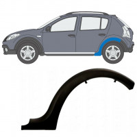 Moulure latérale sur aile arrière pour Dacia Sandero Stepway 2008-2013 / Gauche 9034