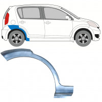 Panneau de réparation arc d'aile arrière pour Daihatsu Sirion 2005-2010 / Droite 8132