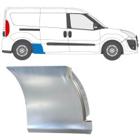 Panneau de réparation arc d'aile arrière pour Fiat Doblo 2010-2022 / Droite 14990