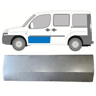 Panneau de réparation de porte avant pour Fiat Doblo 2001-2010 / Gauche 14619