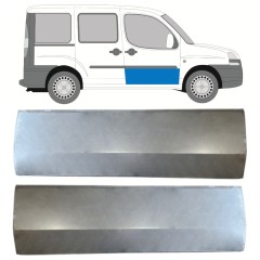 Panneau de réparation de porte avant pour Fiat Doblo 2001-2010 / Gauche+Droit / Ensemble 14620