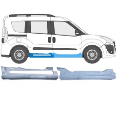 Réparation bas de caisse pour Opel Combo D 2011-2018 / Droite / Ensemble 14367