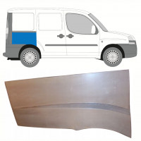 Panneau de réparation arc d'aile arrière pour Fiat Doblo 2001-2010 / Droite 10181