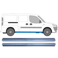 Réparation bas de caisse pour Fiat Doblo 2001-2010 / Gauche+Droit / Ensemble 11347