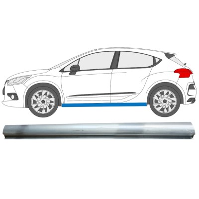 Réparation bas de caisse inférieure pour Citroen DS4 2011-2015 / Gauche 15015