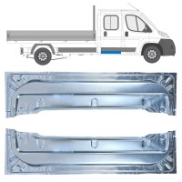 Panneau de réparation de porte arrière extérieur pour Fiat Ducato 2006-2026 / Gauche+Droit / Ensemble 16387