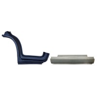 Ensemble de panneaux de réparation pour Fiat Ducato 2006-2014 / Gauche / Double cabine / 14797 Ensemble de panneaux de réparation pour Fiat Ducato 2006-2014 / Gauche / Double cabine / 14797