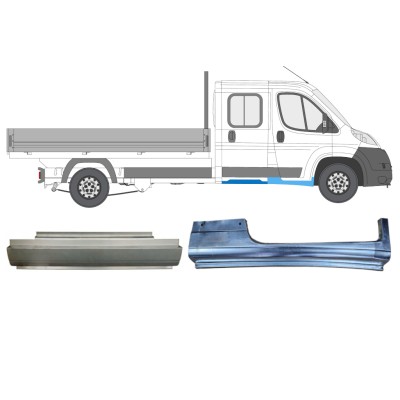 Ensemble de panneaux de réparation pour Fiat Ducato 2006-2014 / Droite / Double cabine / 14794