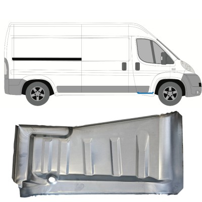 Tôle de réparation de marchepied pour Fiat Ducato 2006-2014 / Droite 15052