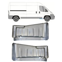 Tôle de réparation de marchepied pour Fiat Ducato 2006-2014 / Gauche+Droit / Ensemble 15061 Tôle de réparation de marchepied pour Fiat Ducato 2006-2014 / Gauche+Droit / Ensemble 15061