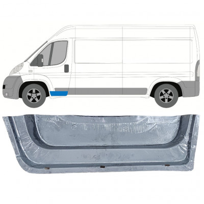 FIAT DUCATO 2006- INNER PANNEAU DE RÉPARATION PORTE AVANT / GAUCHE