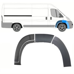 Kit de baguettes de garde-boue avant pour Citroen Jumper 2006-2014 / Droite / 14395