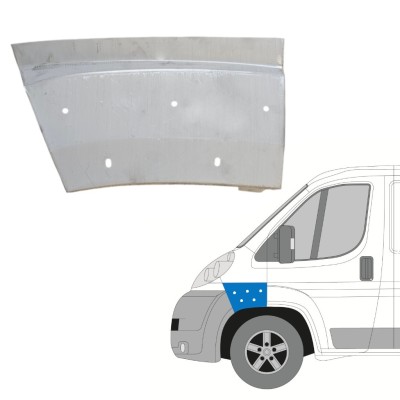 Panneau de réparation de l’aile avant pour Fiat Ducato 2006-2014 / Gauche 14705