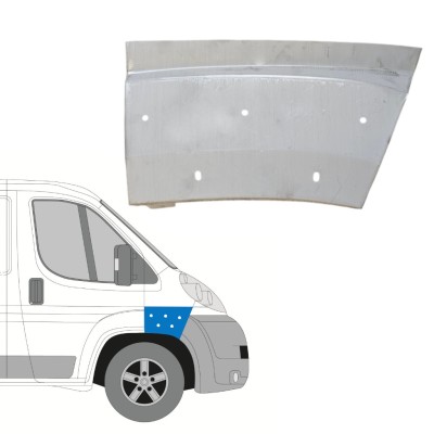 Panneau de réparation de l’aile avant pour Fiat Ducato 2006-2014 / Droite 14704