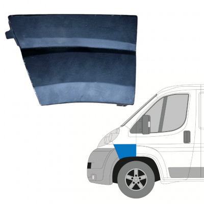 Panneau de réparation de l’aile avant pour Fiat Ducato 2006-2014 / Gauche 12885