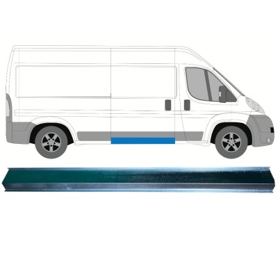 Réparation bas de caisse central - intérieur pour Fiat Ducato 2006-2026 / Gauche = Droite (symétrique) 16137