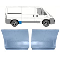 Panneau de réparation arc d'aile arrière pour Citroen Jumper 2006-2026 / Gauche+Droit / Ensemble 14132