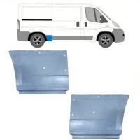 Panneau de réparation arc d'aile arrière pour Fiat Ducato 2006-2014 / Gauche+Droit / Ensemble 15113 Panneau de réparation arc d'aile arrière pour Fiat Ducato 2006-2014 / Gauche+Droit / Ensemble 15113
