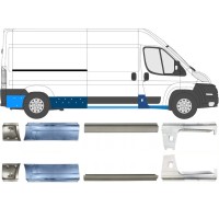Réparation bas de caisse pour Peugeot Boxer 2006-2026 / Gauche+Droit / Ensemble 14162