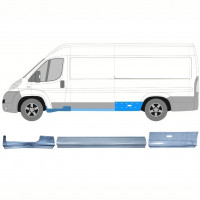 Ensemble de panneaux de réparation pour Fiat Ducato 2006- / LWB / Gauche /  12423