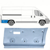 Panneau de réparation arc d'aile arrière pour Fiat Ducato 2006-  / LWB / Droite 11658