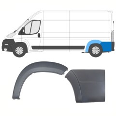 Ensemble de moulures d'aile arrière pour Fiat Ducato 2006-2018 / Gauche / 8564