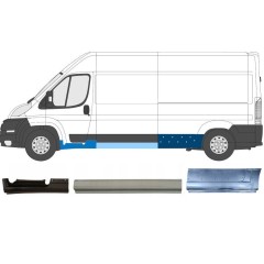 Ensemble de panneaux de réparation pour Citroen Jumper 2006-2026 / Gauche / 16184
