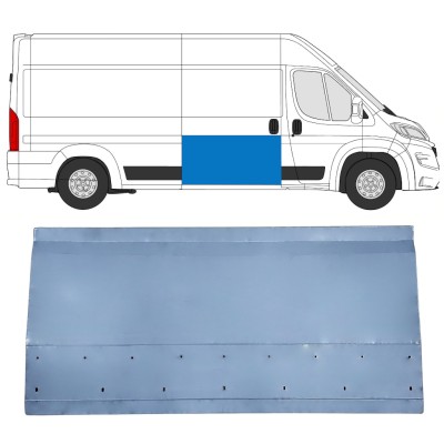 Panneau de réparation pour porte coulissante pour Opel Movano 2021-2026 / Droite 16456