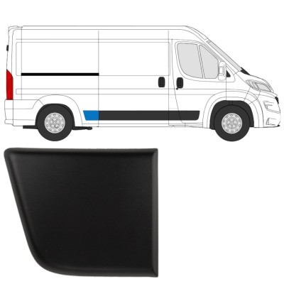 Moulure latérale sur aile arrière pour Fiat Ducato 2018- / Droite 14804