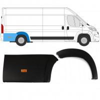 Ensemble de moulures d'aile arrière avec lampe pour Fiat Ducato Boxer Relay 2018- / Droite /  10239