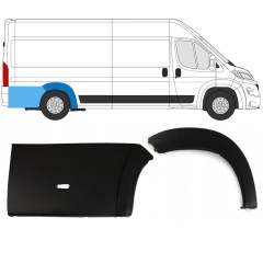 Ensemble de moulures d'aile arrière pour Opel Movano 2021- / Droite 14440