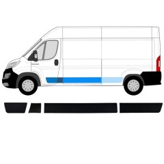 Ensemble de moulures pour Citroen Jumper 2018- / Gauche / 14418