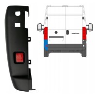 Pare-chocs arrière à 180 degrés pour Fiat Ducato 2018- / Droite 16025