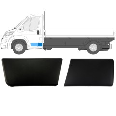Ensemble de moulures de cabine simple pour Peugeot Boxer 2018- / Gauche 15443