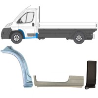 Ensemble de panneaux de réparation pour Fiat Ducato 2006-2026 / Gauche / 17000