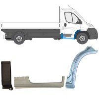 Ensemble de panneaux de réparation pour Fiat Ducato 2006-2026 / Droite / 16999