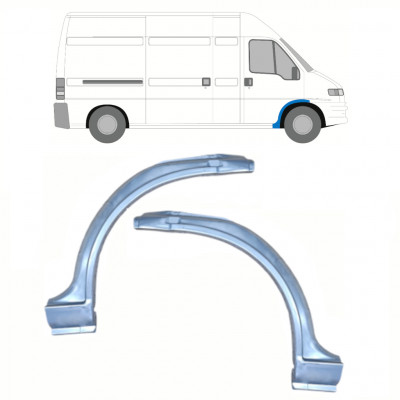 Panneau de réparation de arc d'aile avant pour Fiat Ducato 1994-2006 / Gauche+Droit / Ensemble 10701