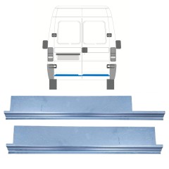 Panneau de réparation de porte arrière extérieur pour Peugeot Boxer 1994-2006 / Gauche+Droit / Ensemble 14038