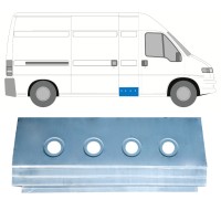 Réparation bas de caisse intérieur pour Citroen Jumper 1994-2006 / Gauche = Droite (symétrique) 17305