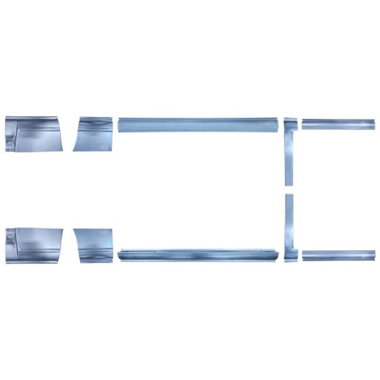 Ensemble de panneaux de réparation pour Fiat Ducato 1994-2006 / Gauche+Droit / 16786