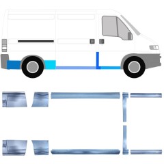 Ensemble de panneaux de réparation pour Fiat Ducato 1994-2006 / Gauche+Droit / 16786