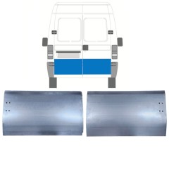 Panneau de réparation de porte arrière pour Fiat Ducato 1994-2006 / Gauche+Droit / Ensemble 9752