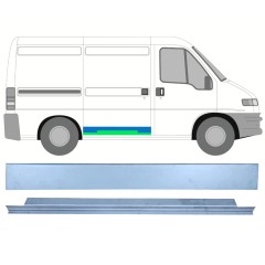 Panneau de réparation pour porte coulissante pour Citroen Jumper 1994-2002 / Droite / Ensemble 14364