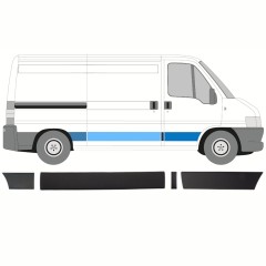 Ensemble de moulures pour Peugeot Boxer 2002-2006 / Droite / 13878